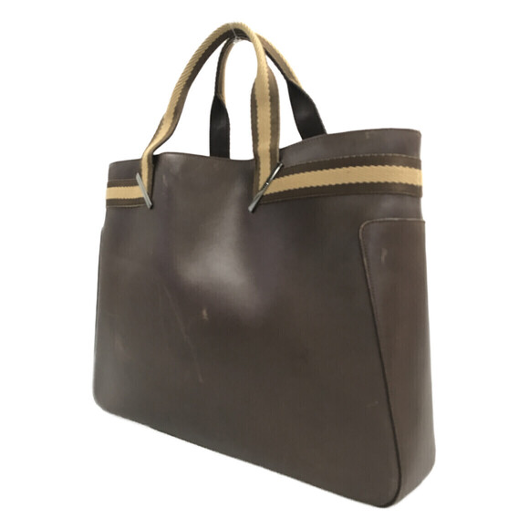 Gucci Handbags - Gucci leather tote bag Sherry Line brown